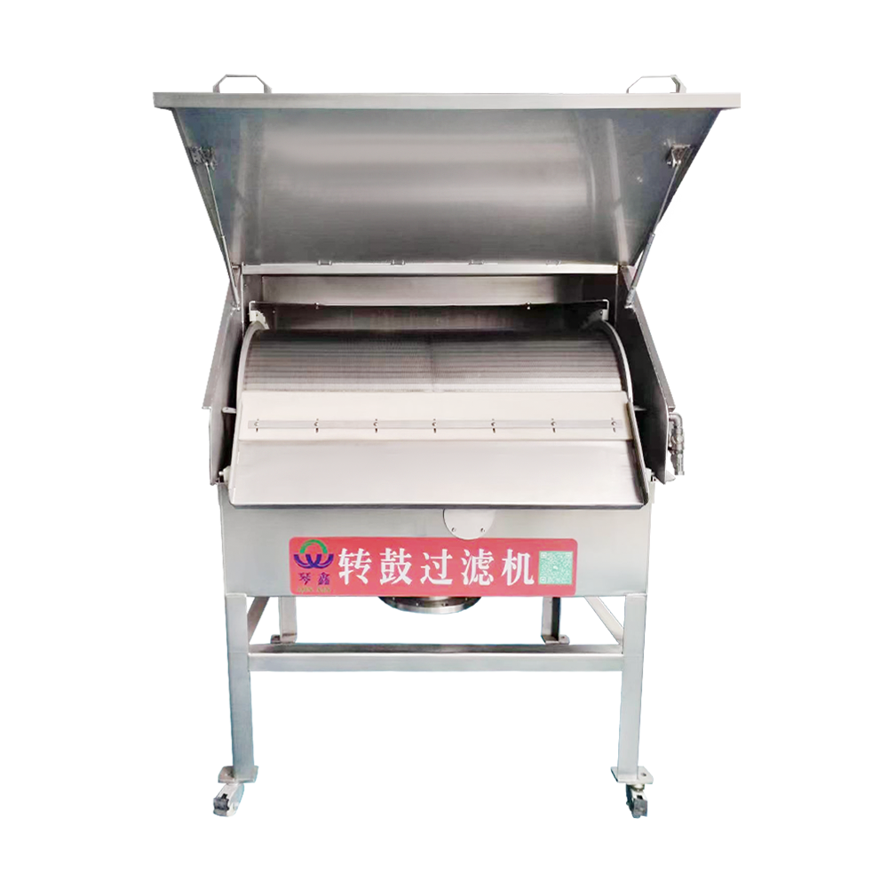 Kanalizasyon Arıtma Otomatik Döner Drum Filtre Makinesi QXZL610*1220